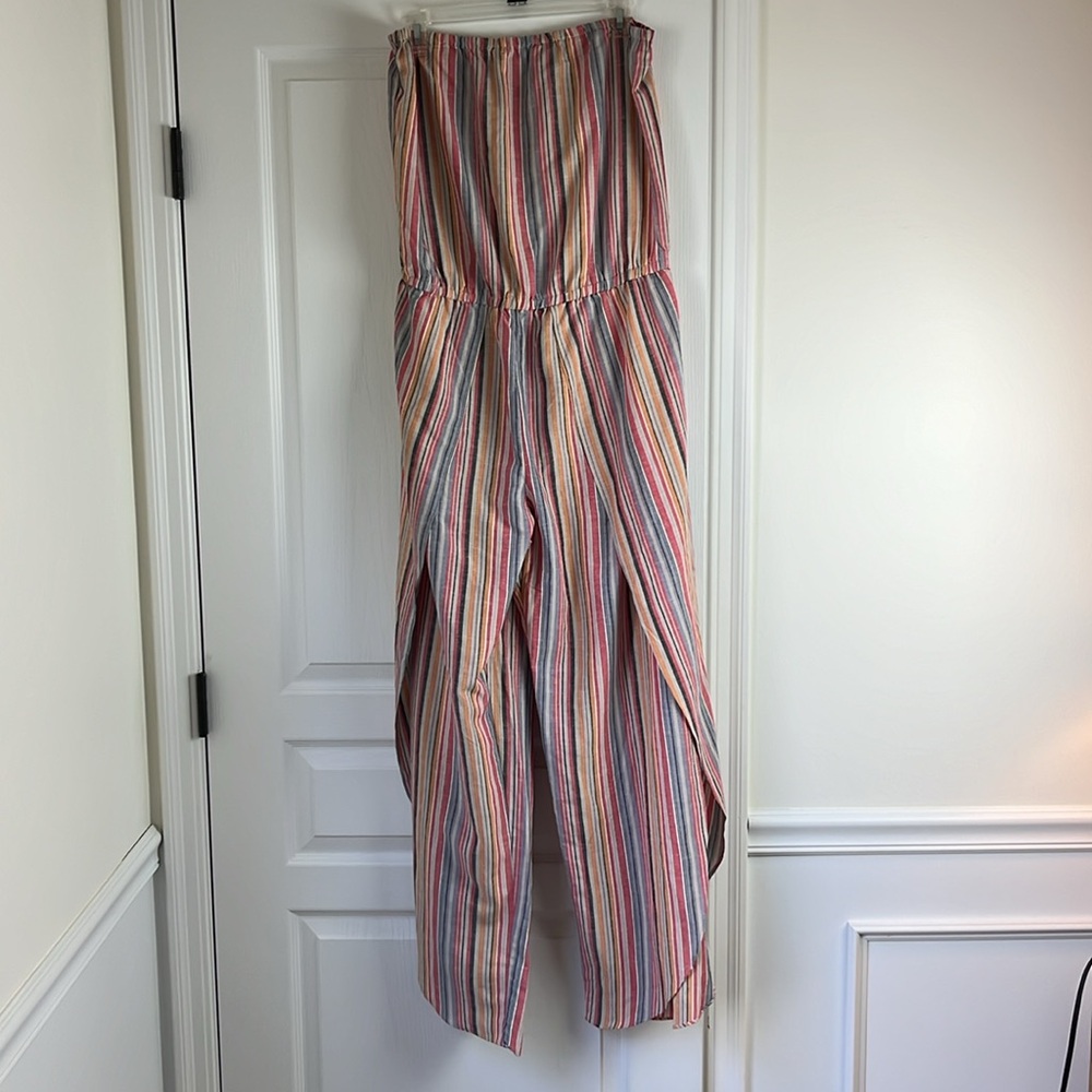 NWT DREW Multi-striped Jumpsuit